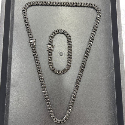8mm Cuban Link Chain 8"
