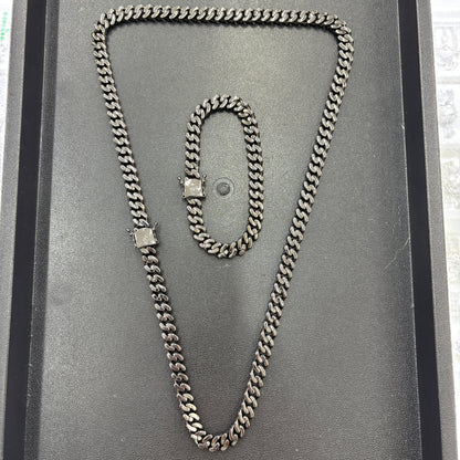 8mm Cuban Link Chain 8"