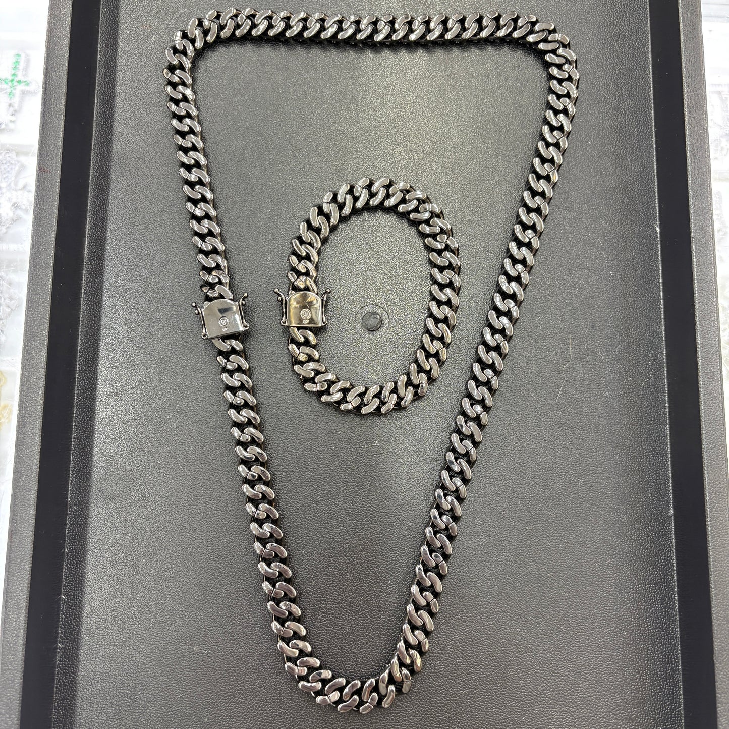 10mm Cuban Link Chain 8"