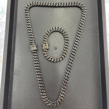 10mm Cuban Link Chain 8"