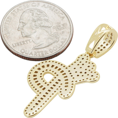 Crown Initial P Pendant