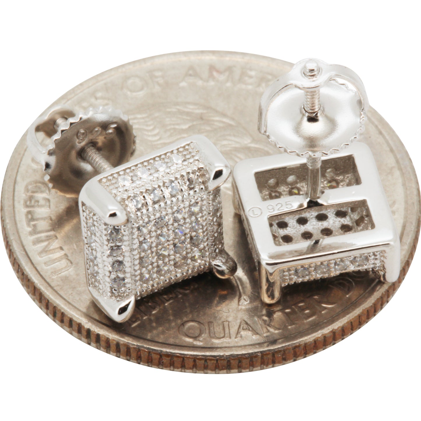 7.5mm Square Studs