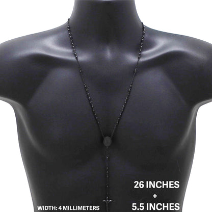 4mm Rosary 26" +5.5"