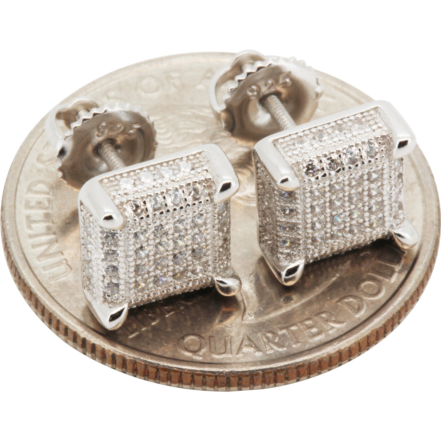 7.5mm Square Studs
