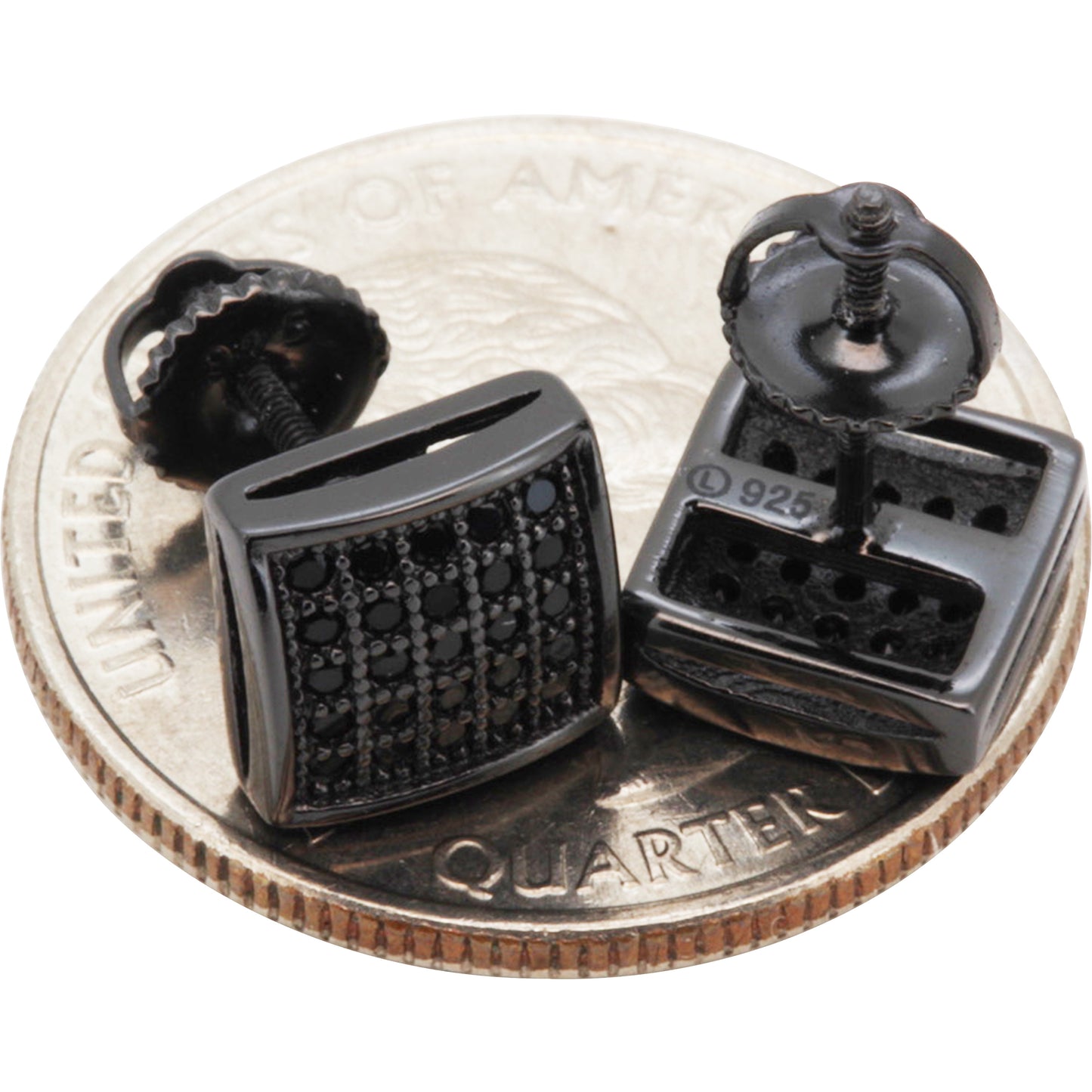 8mm Square Studs