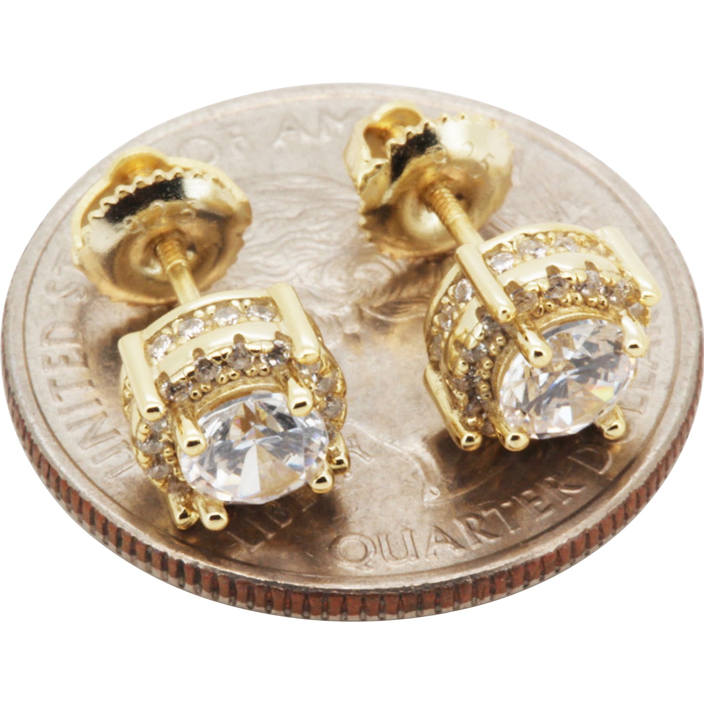 7.5mm Circle Studs