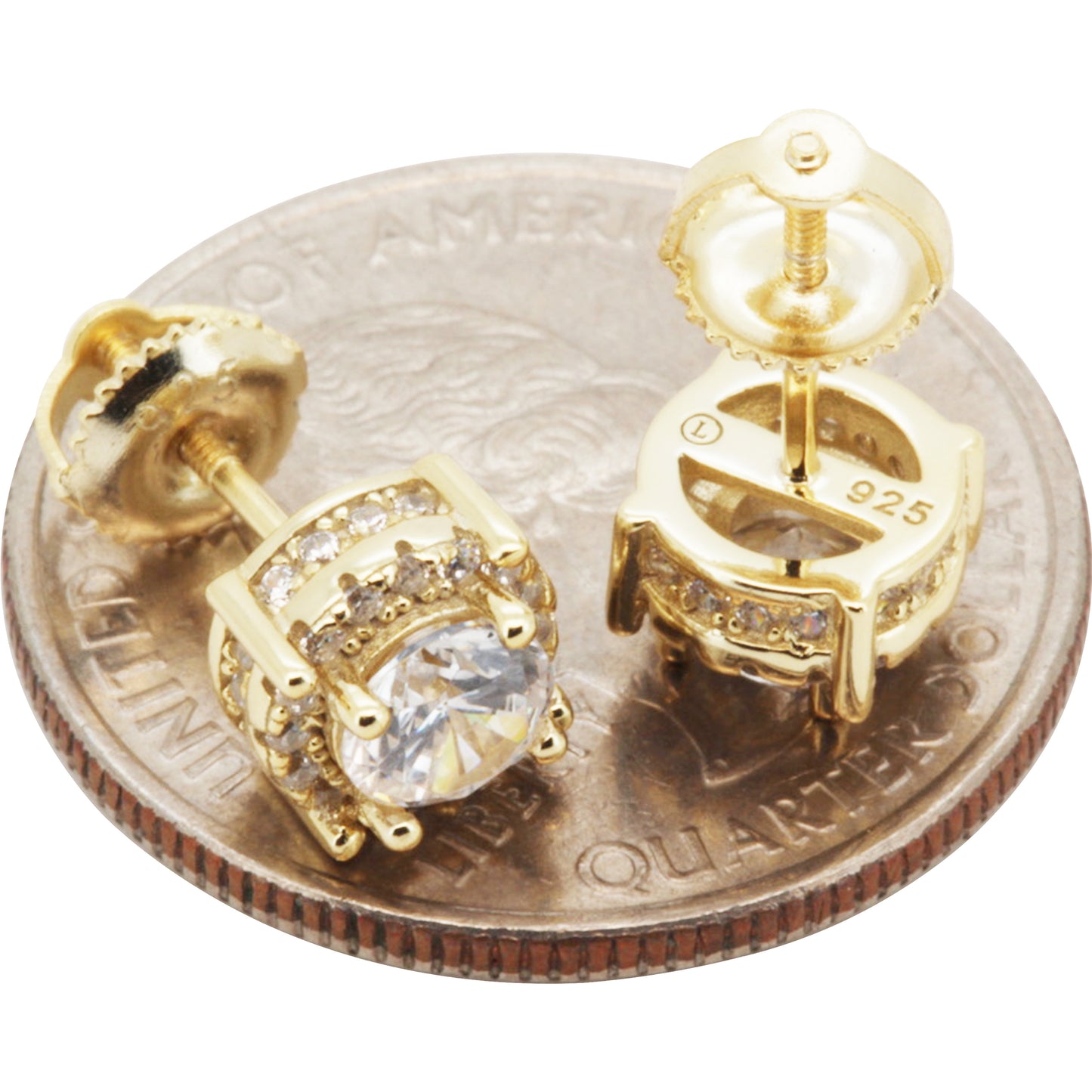 7.5mm Circle Studs
