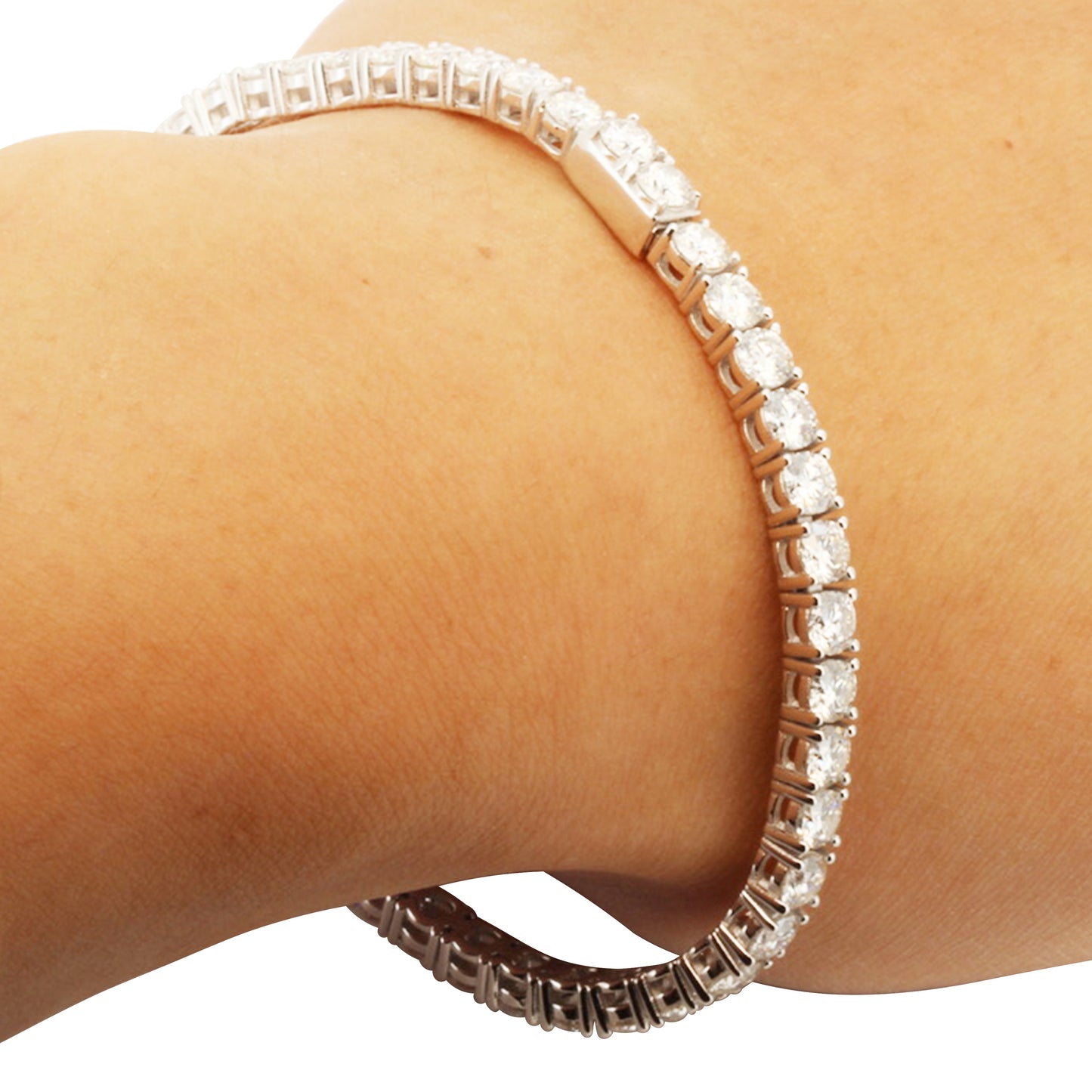 Tennis Bracelet (925 Sterling Silver)