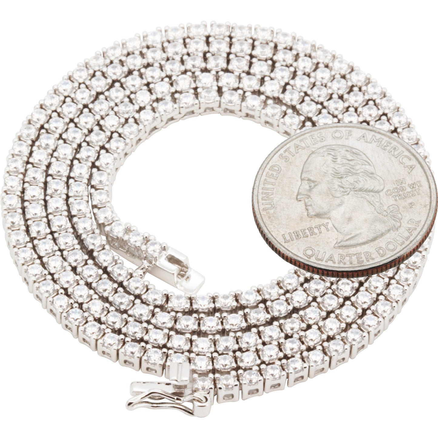 2mm Tennis Chain 16"