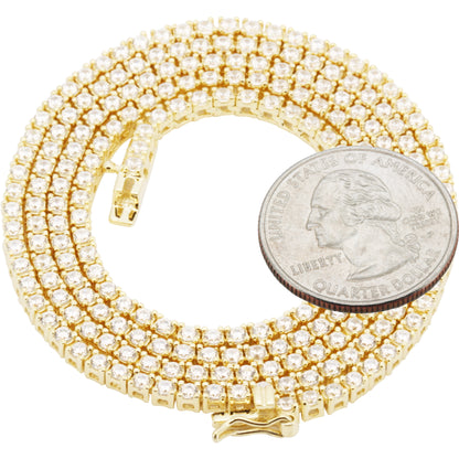 2mm Tennis Chain 16"