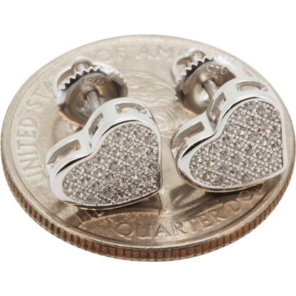 10mm Heart Studs