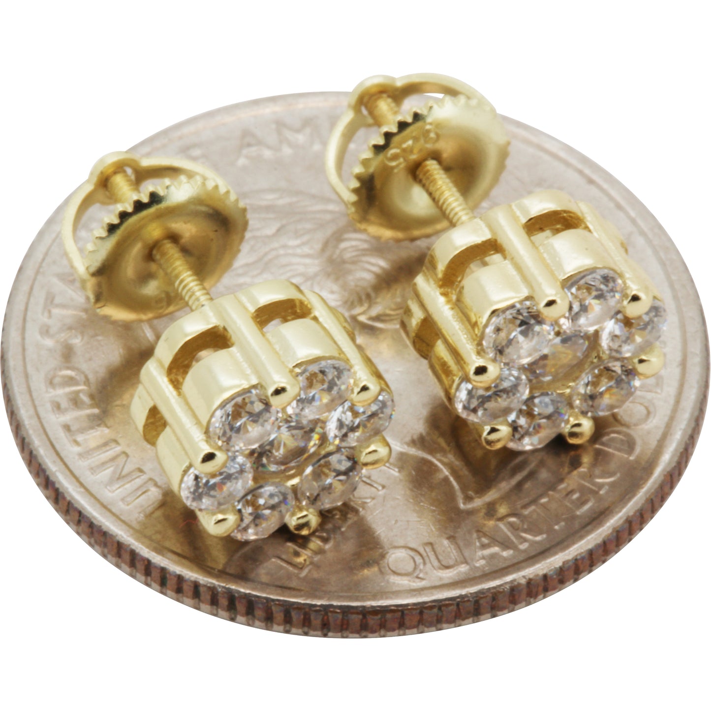 8mm Cluster Studs
