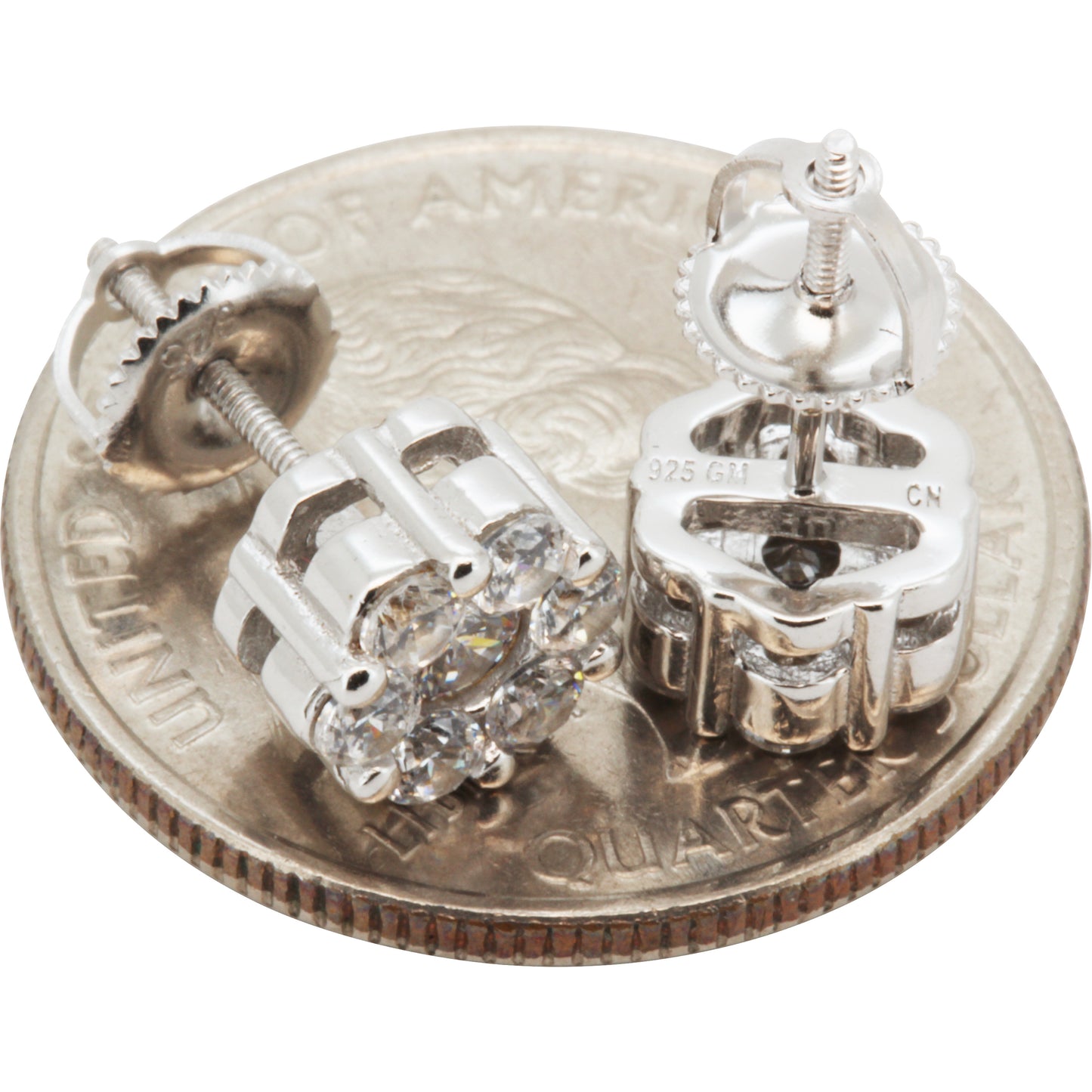 8mm Cluster Studs