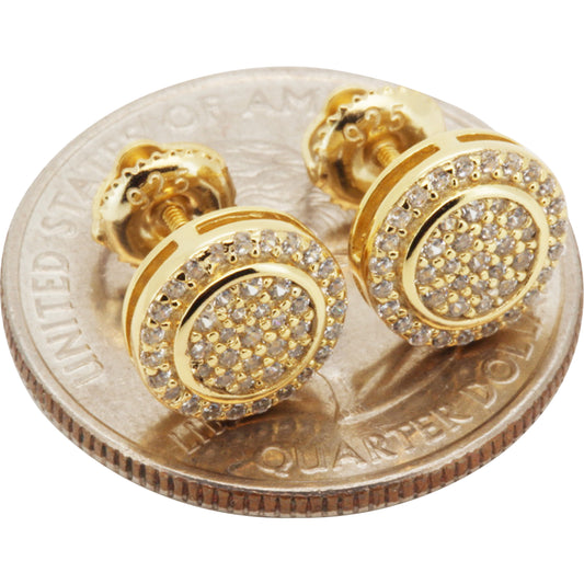 7.5mm Circle Studs