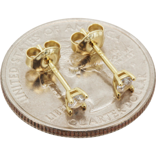 3mm Solitaire Studs