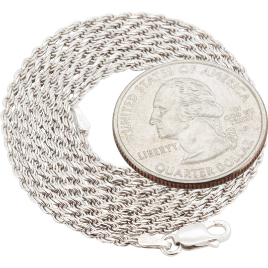 2mm Rope Chain 16"