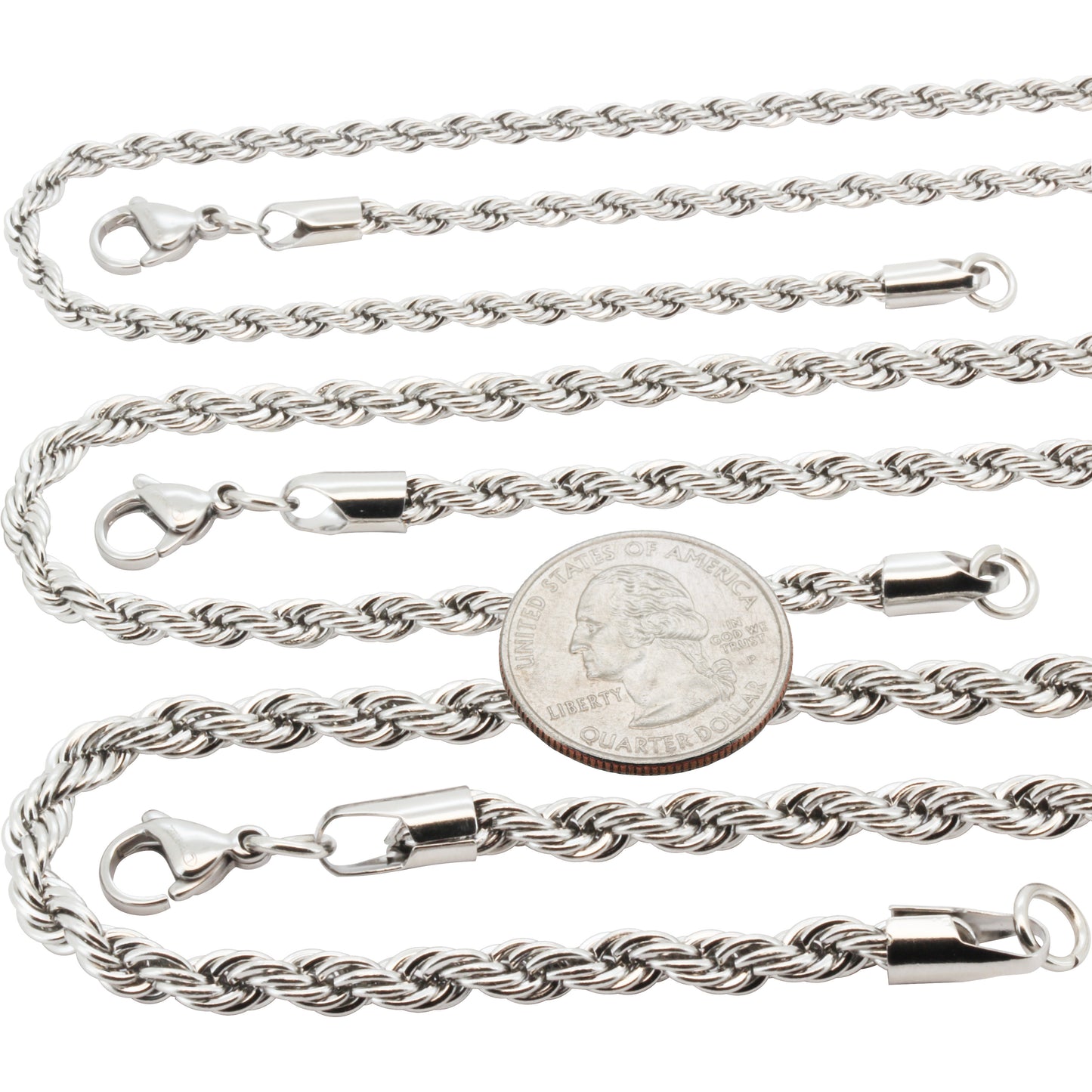 Rope Chain (316L Stainless Steel)