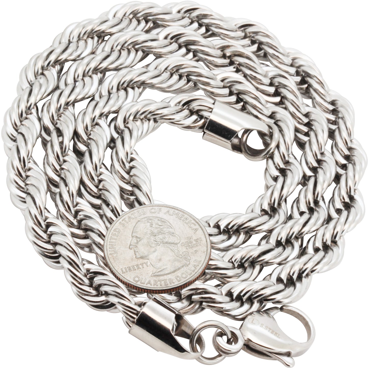 Rope Chain (316L Stainless Steel)