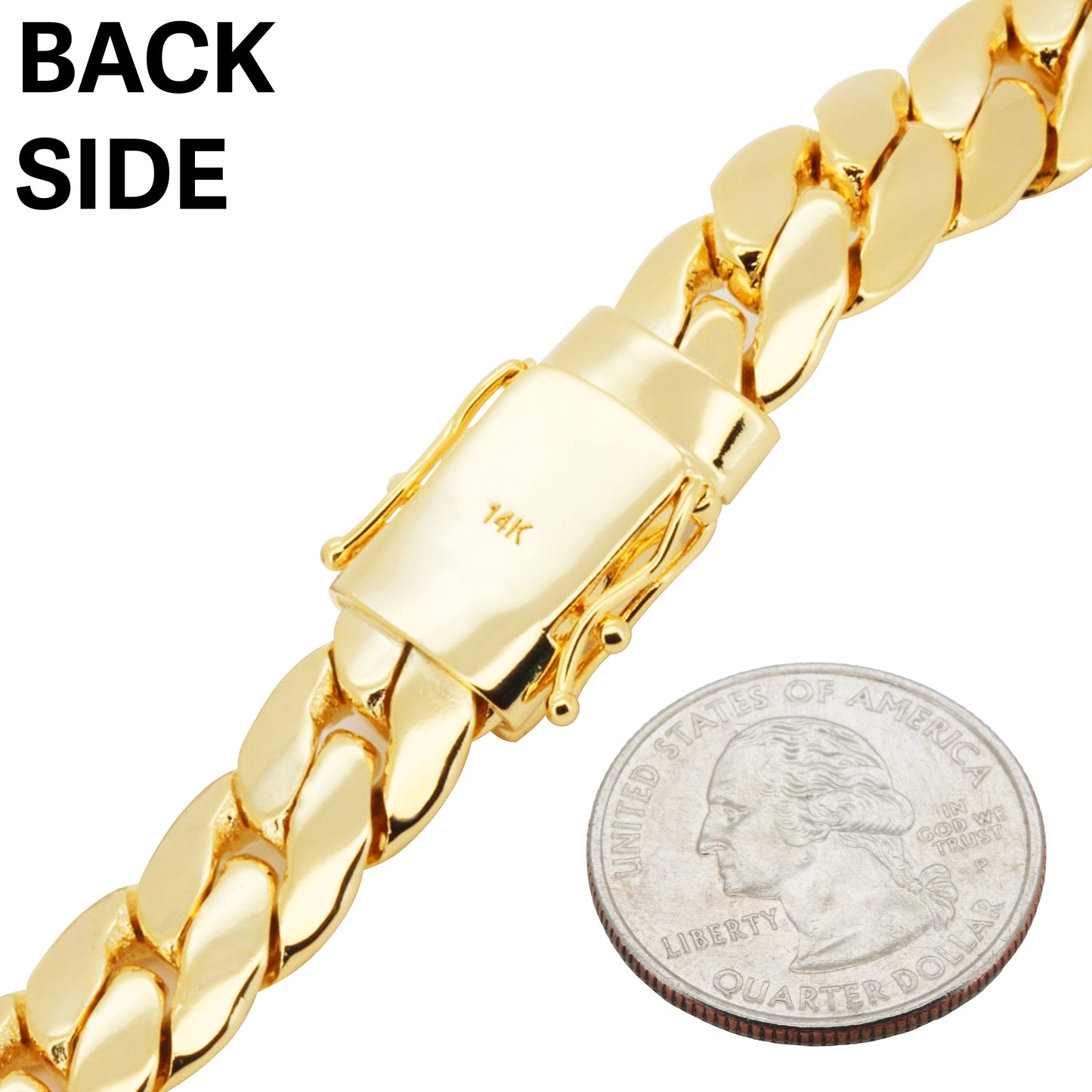 Miami Cuban Link Chain (14K Gold Filled)