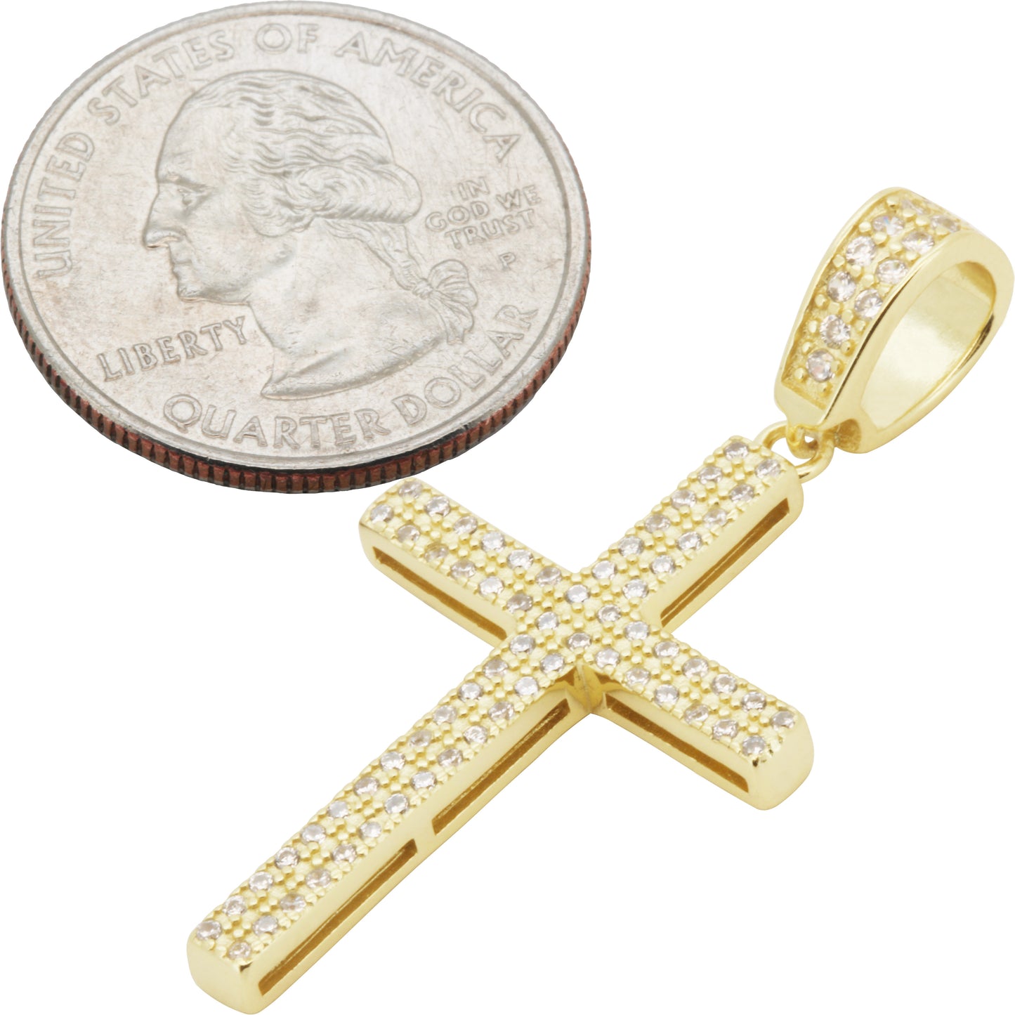 Cross Pendant (925 Sterling Silver)