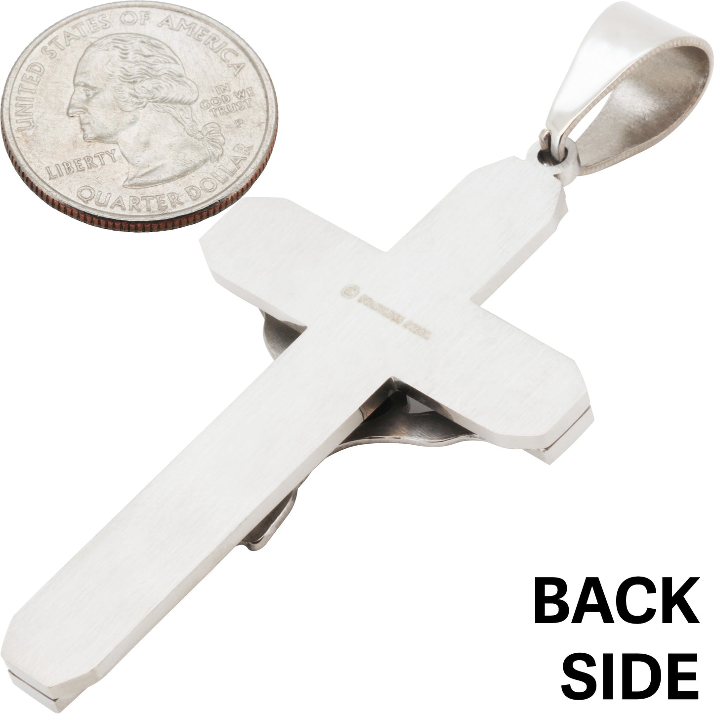 Cross Pendant (316L Stainless Steel)