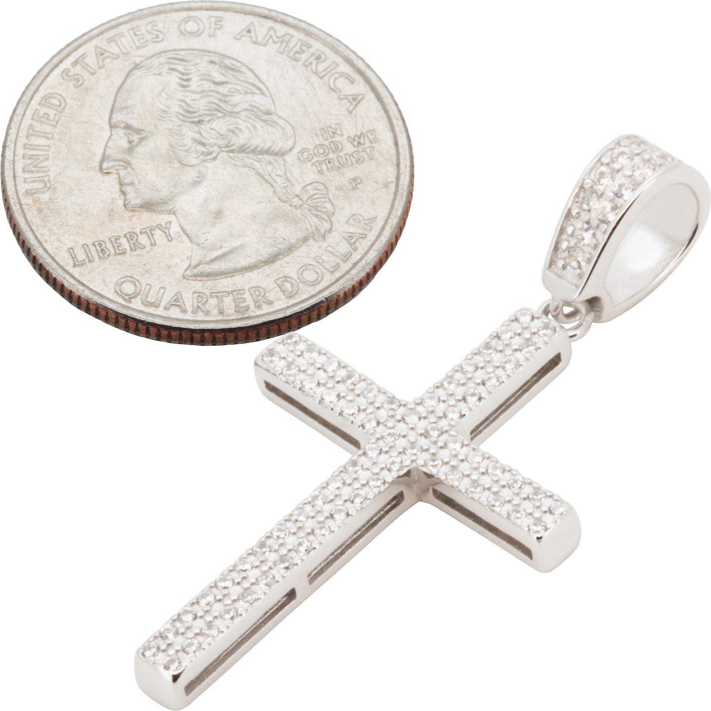 Cross Pendant (925 Sterling Silver)