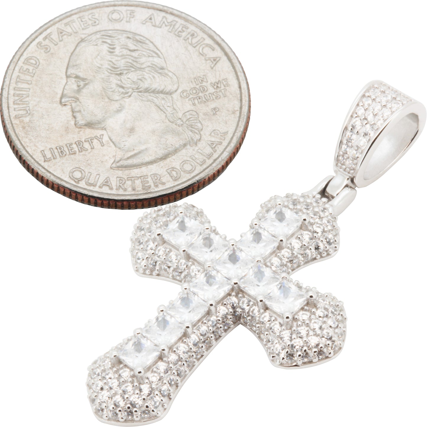 Cross Pendant (925 Sterling Silver)