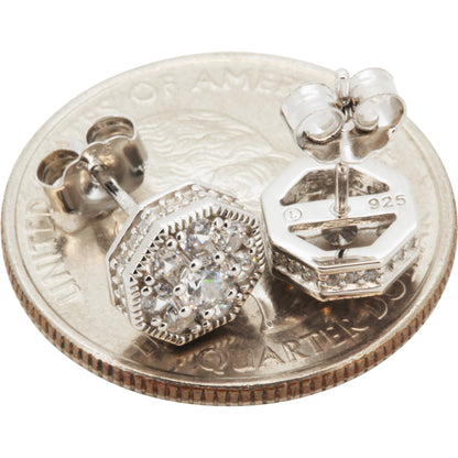 7.5mm Octagon Studs