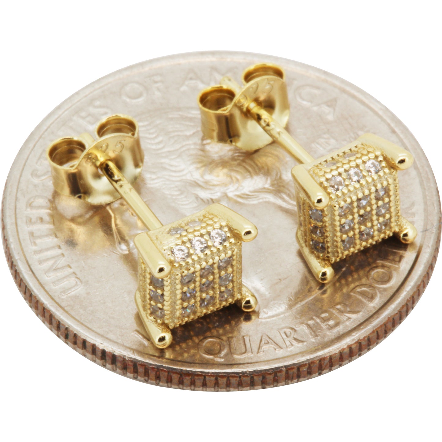 6mm Square Studs