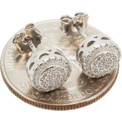 8.5mm Circle Studs