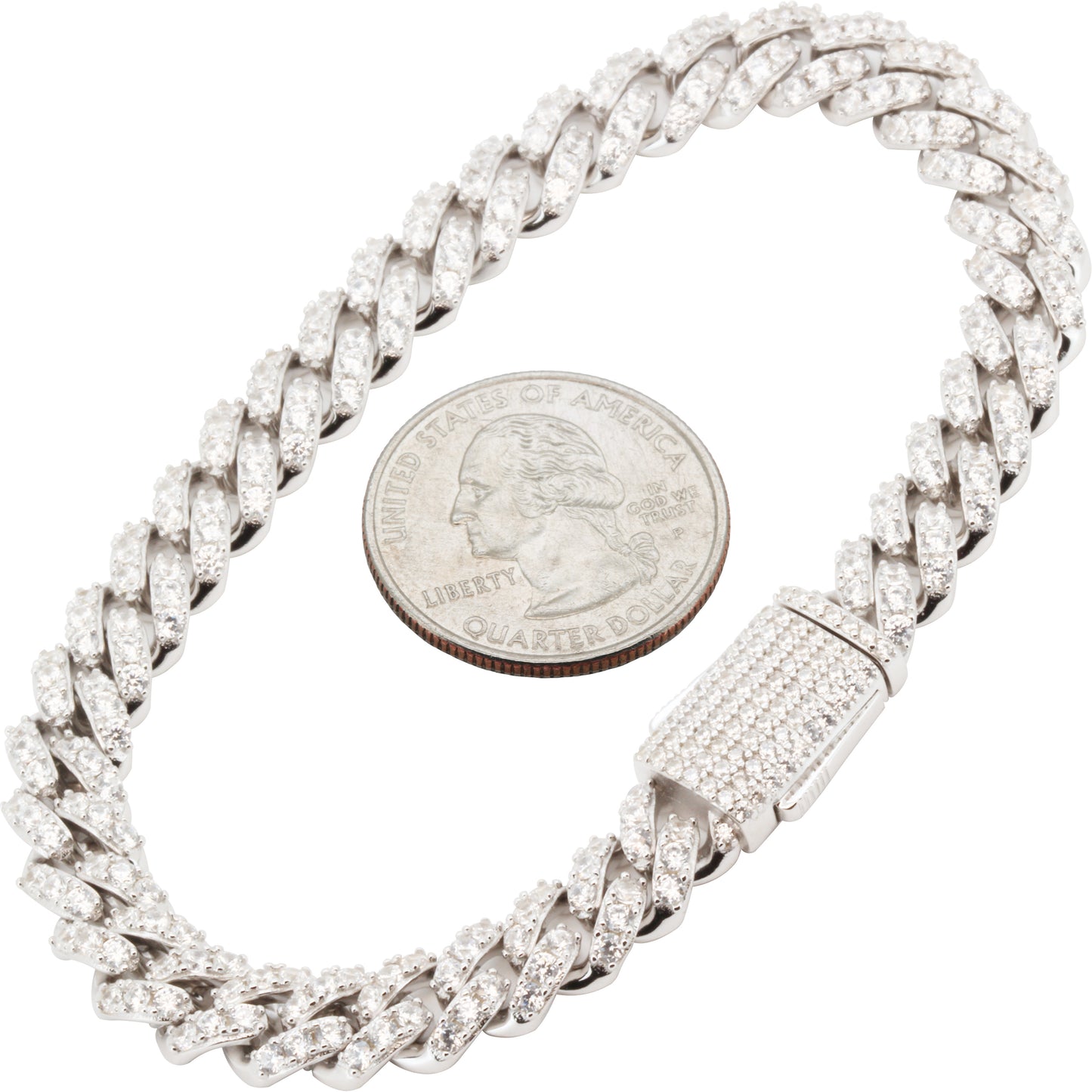 Miami Cuban Link Bracelet (925 Sterling Silver)