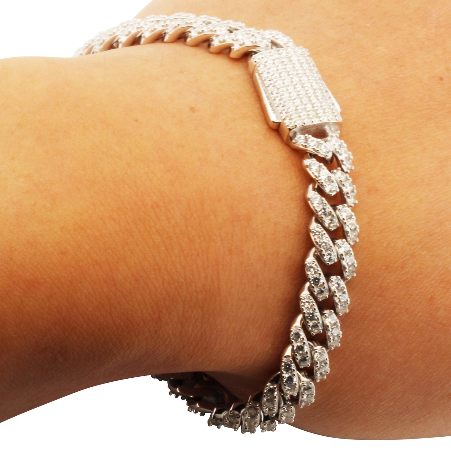 Miami Cuban Link Bracelet (925 Sterling Silver)