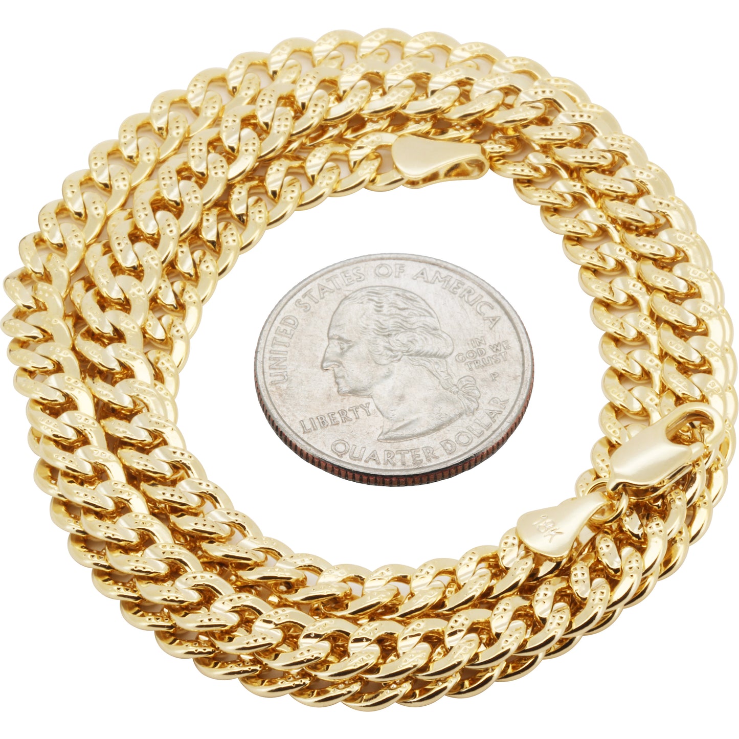 Curb Cuban Link Chain (Brass)