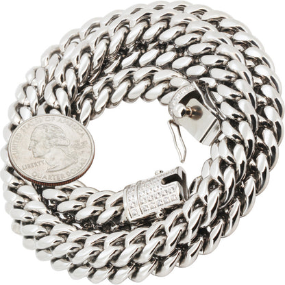 10mm Miami Cuban Link Chain 26"