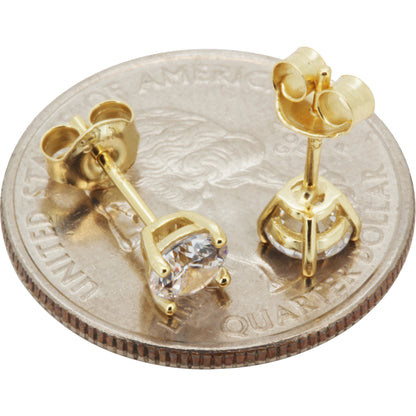5mm Solitaire Studs
