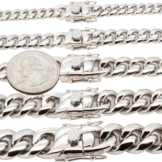 Miami Cuban Link Chain (316L Stainless Steel)