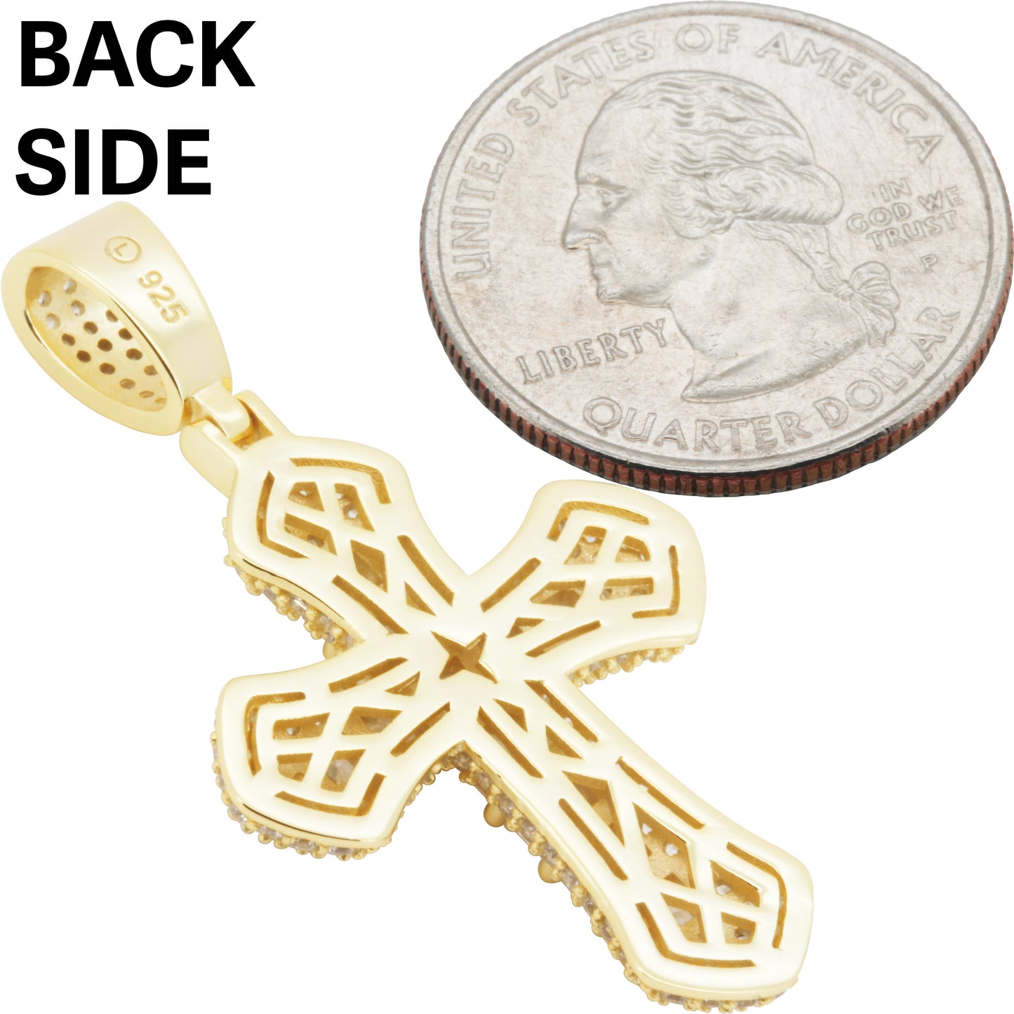 Cross Pendant (925 Sterling Silver)