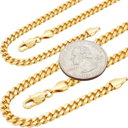 Miami Cuban Link Chain (316L Stainless Steel)