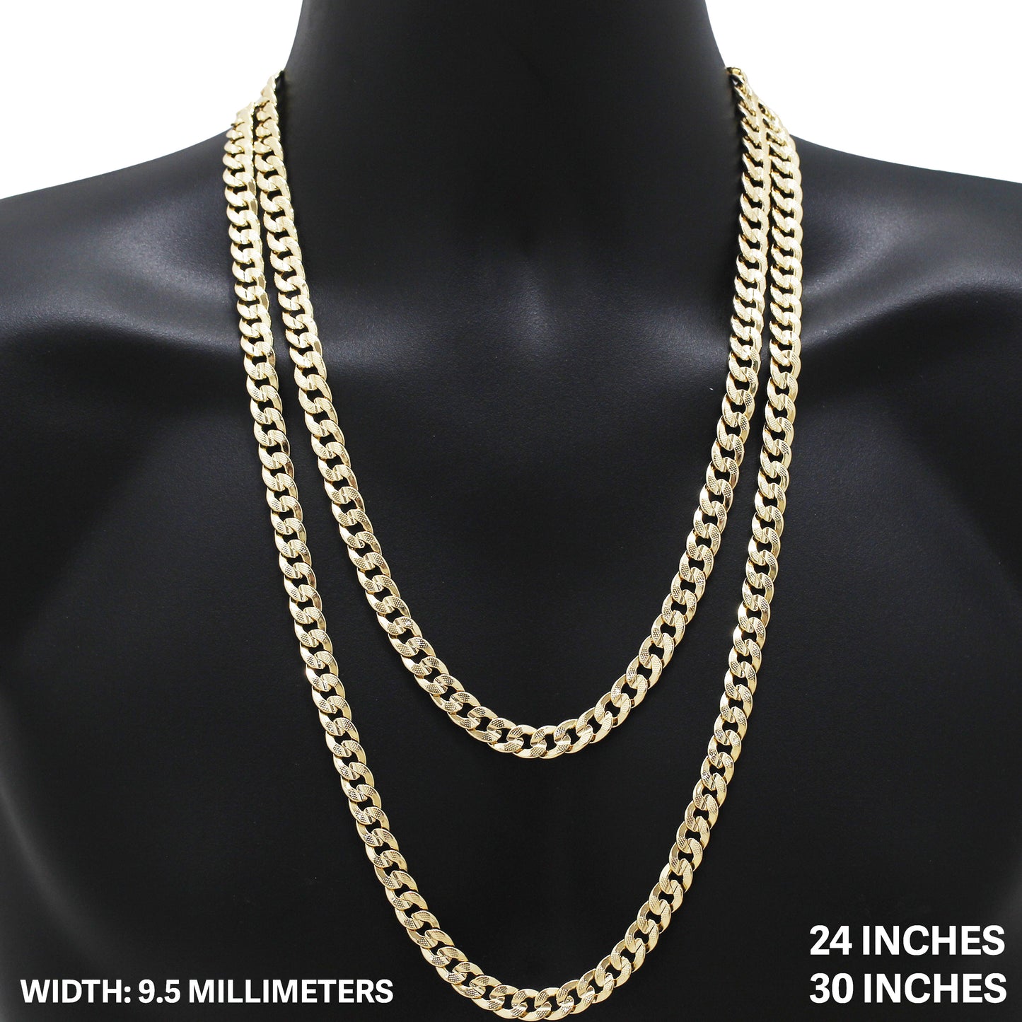 Curb Cuban Link Chain (Brass)