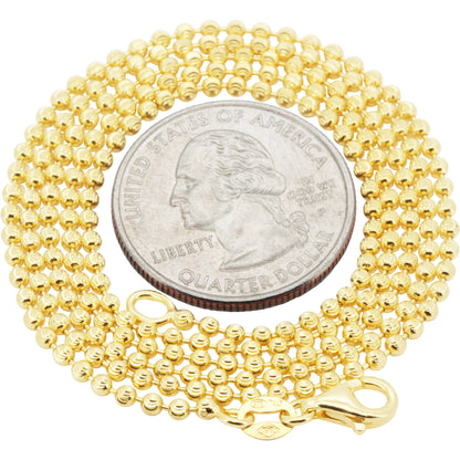2mm Mooncut Chain 20"