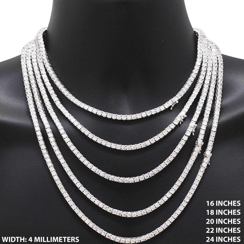 4mm Tennis Chain 24"