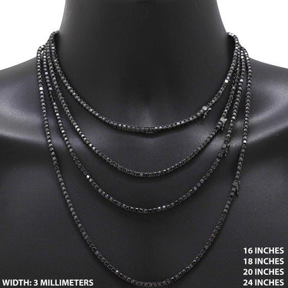3mm Tennis Chain 22"