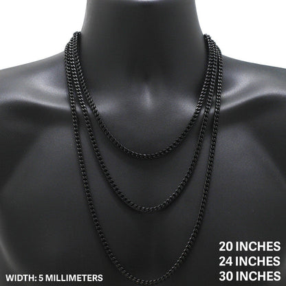 5mm Smooth Franco Chain 20"