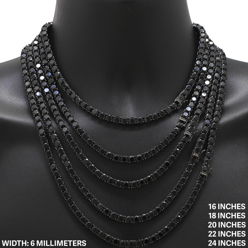 6mm Tennis Chain 24"