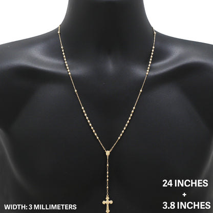 3mm Rosary 24" + 3.8"