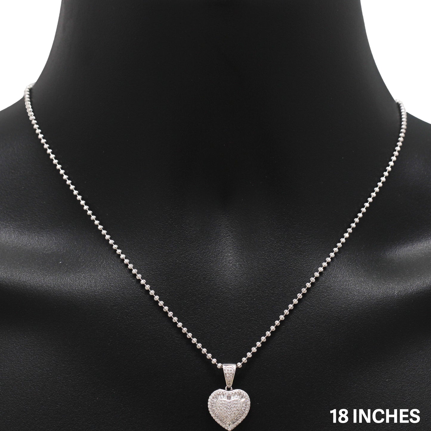 Heart Pendant (925 Sterling Silver)