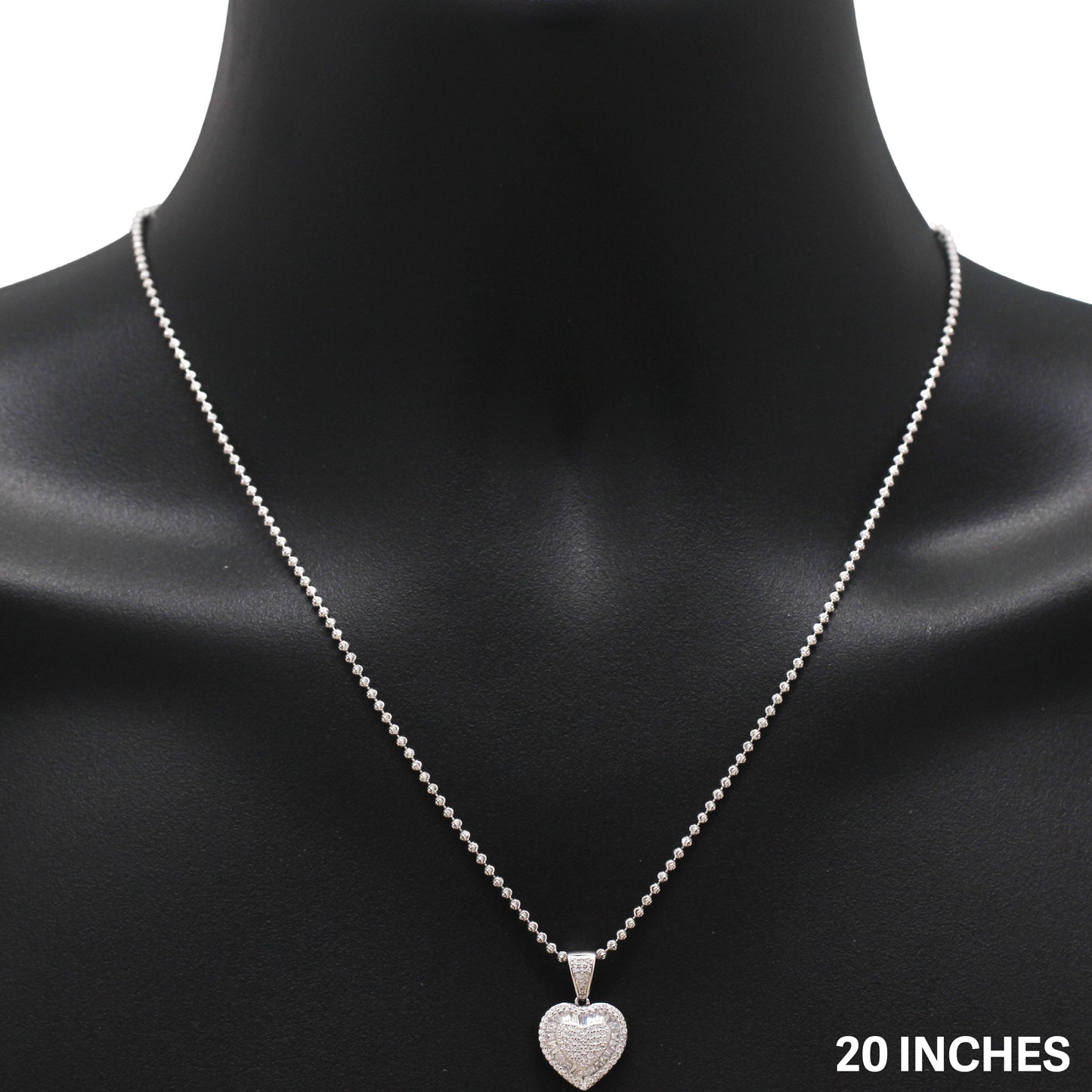 Heart Pendant (925 Sterling Silver)