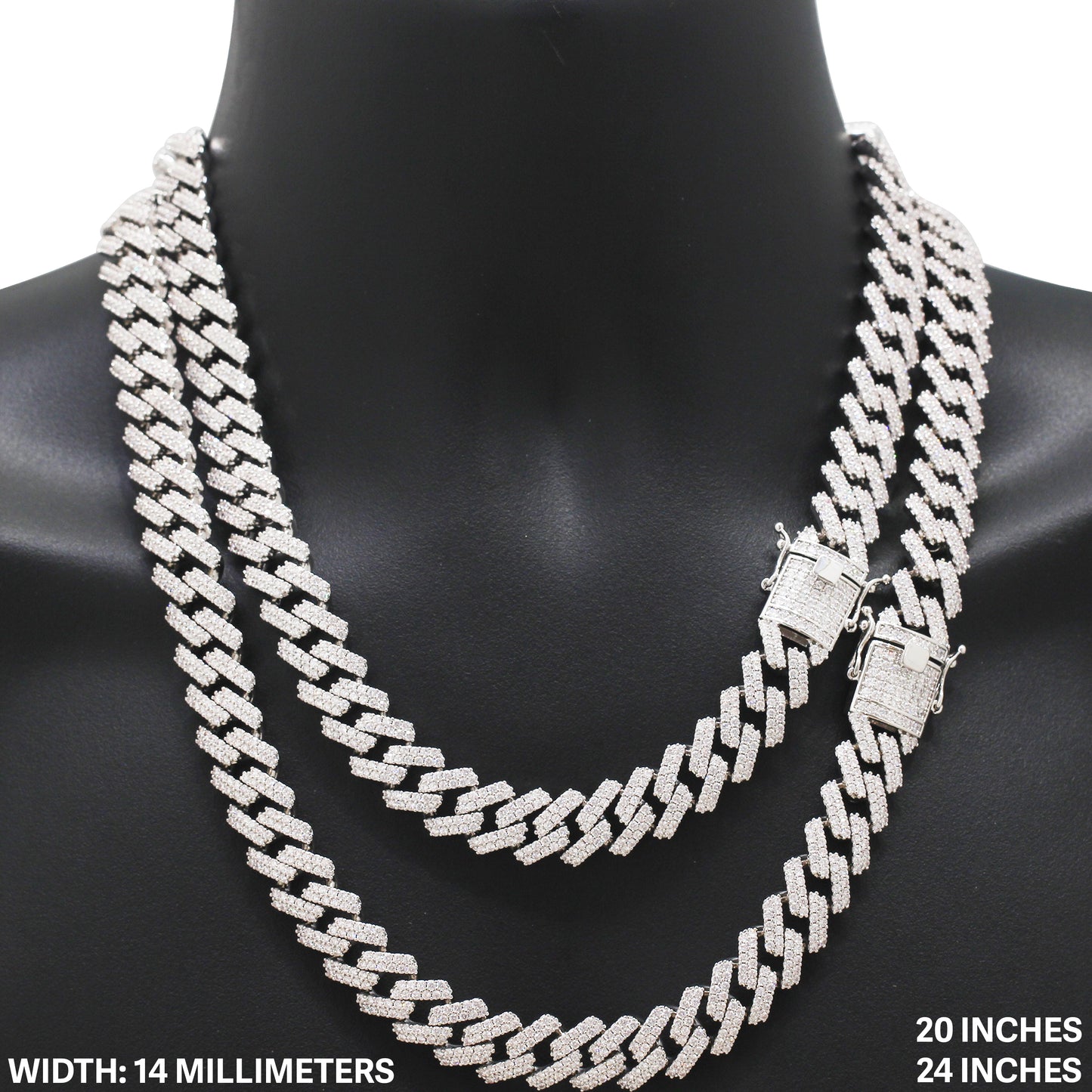 14mm Cuban Link Chain 24"