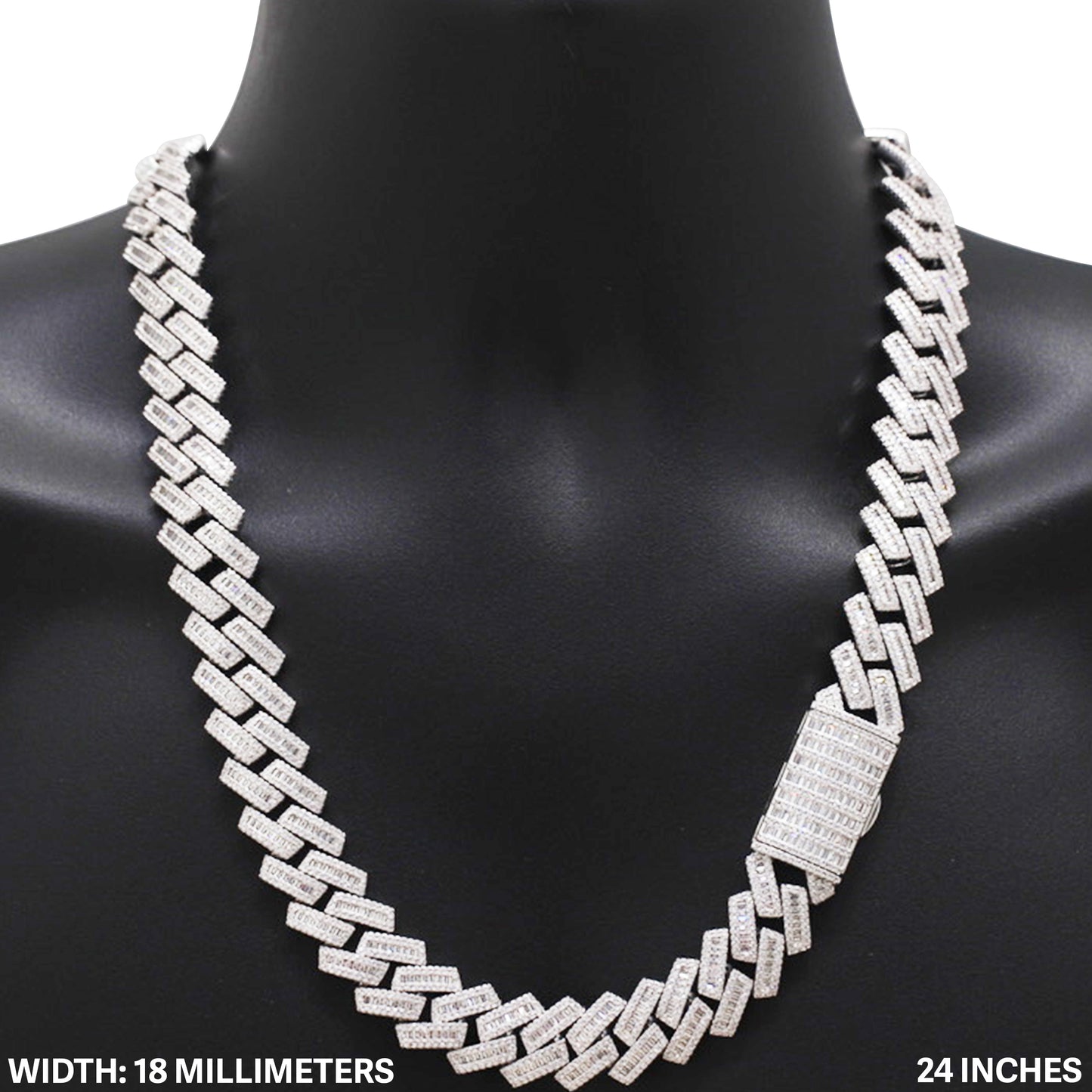 18mm Cuban Link Chain 20"