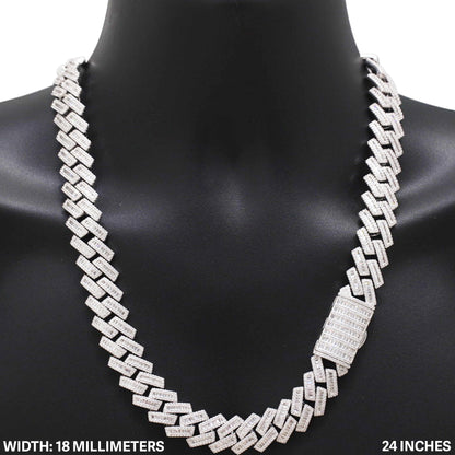 18mm Cuban Link Chain 20"